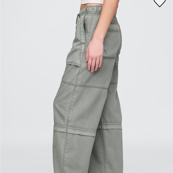 NWT Gap Mid Rise Easy Utility Barrel Pants - Picture 6 of 13